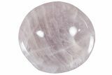 Polished Rose Quartz Bowl #211069-2